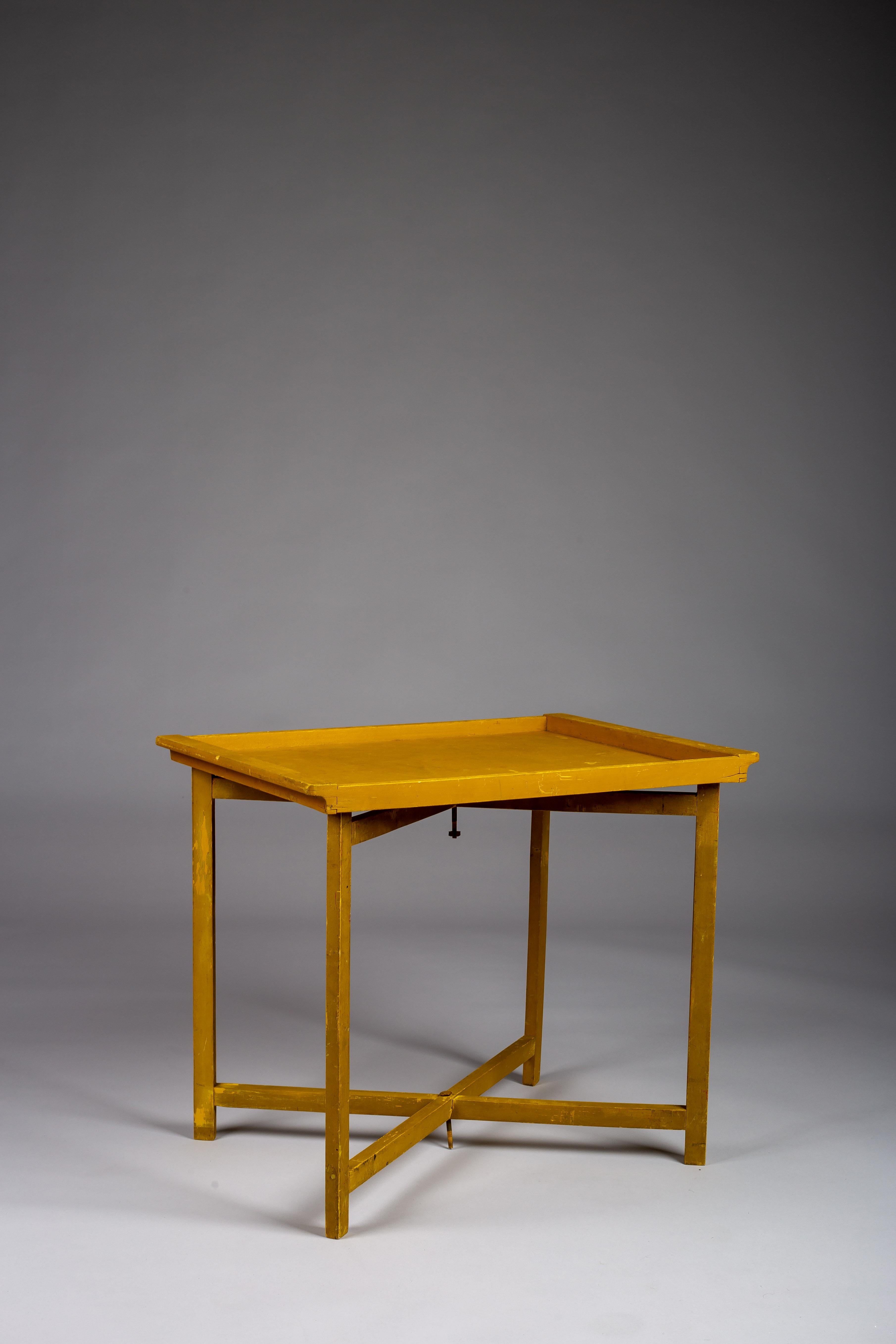 Mid-20th Century Aino Aalto, rare 1930's foldable tray table, A. Ahlström Oy For Sale