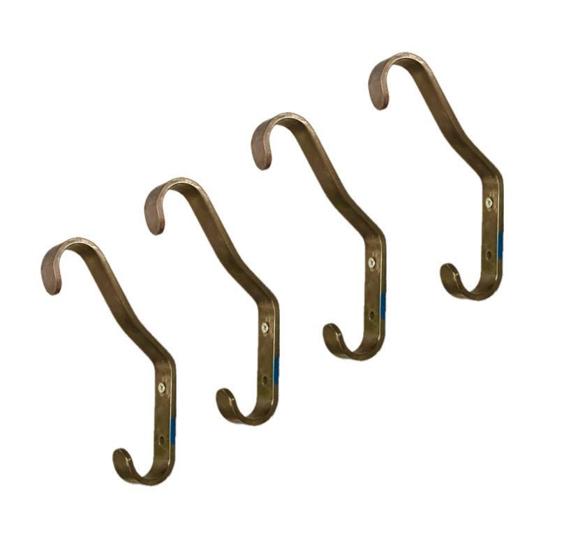 Aino Aalto  set di 4 ganci in ottone per cappelli e cappotti made in Finland originali in vendita 1