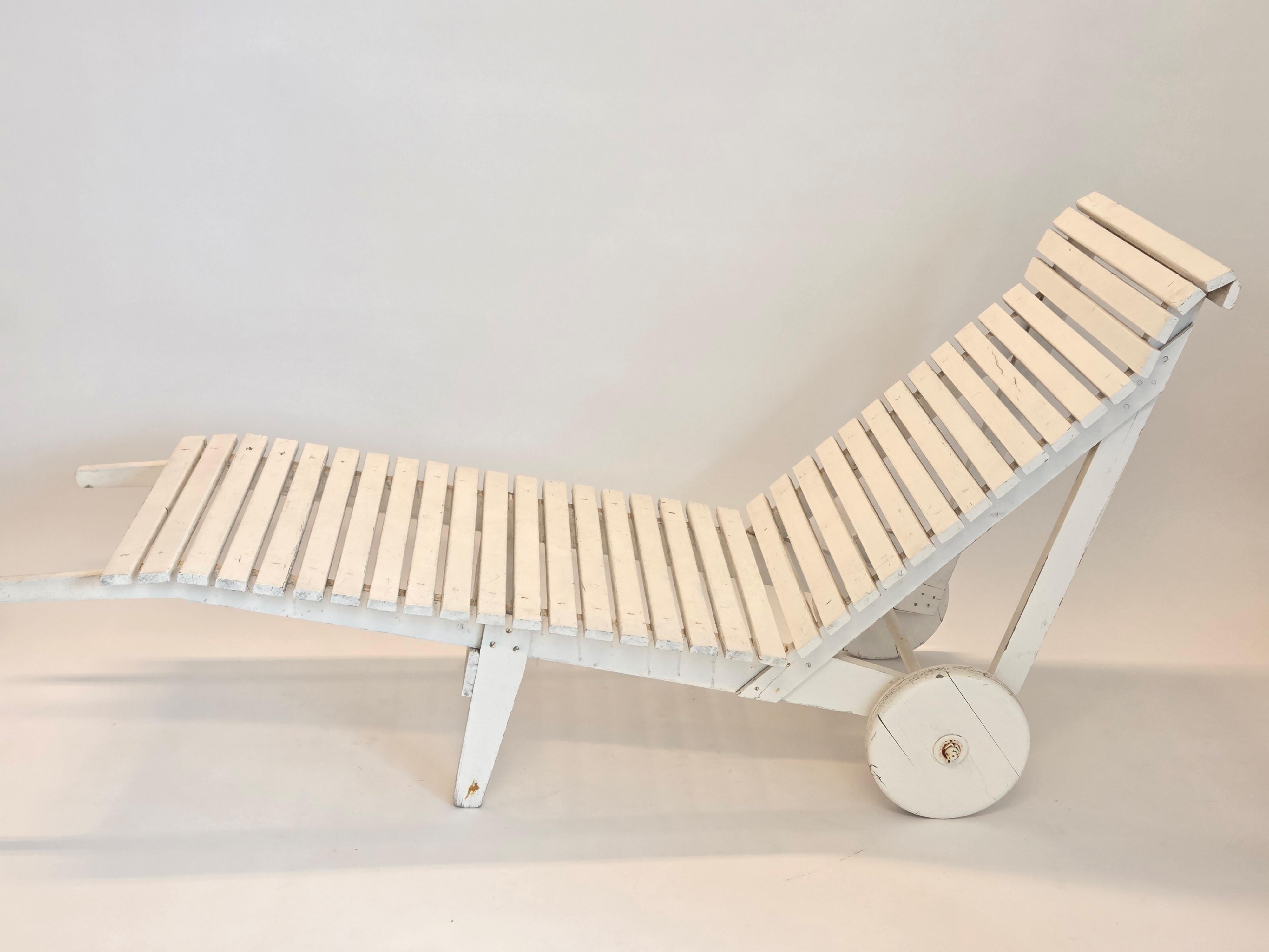 Aino Aalto Sun Lounger by Artek 1950s For Sale 1