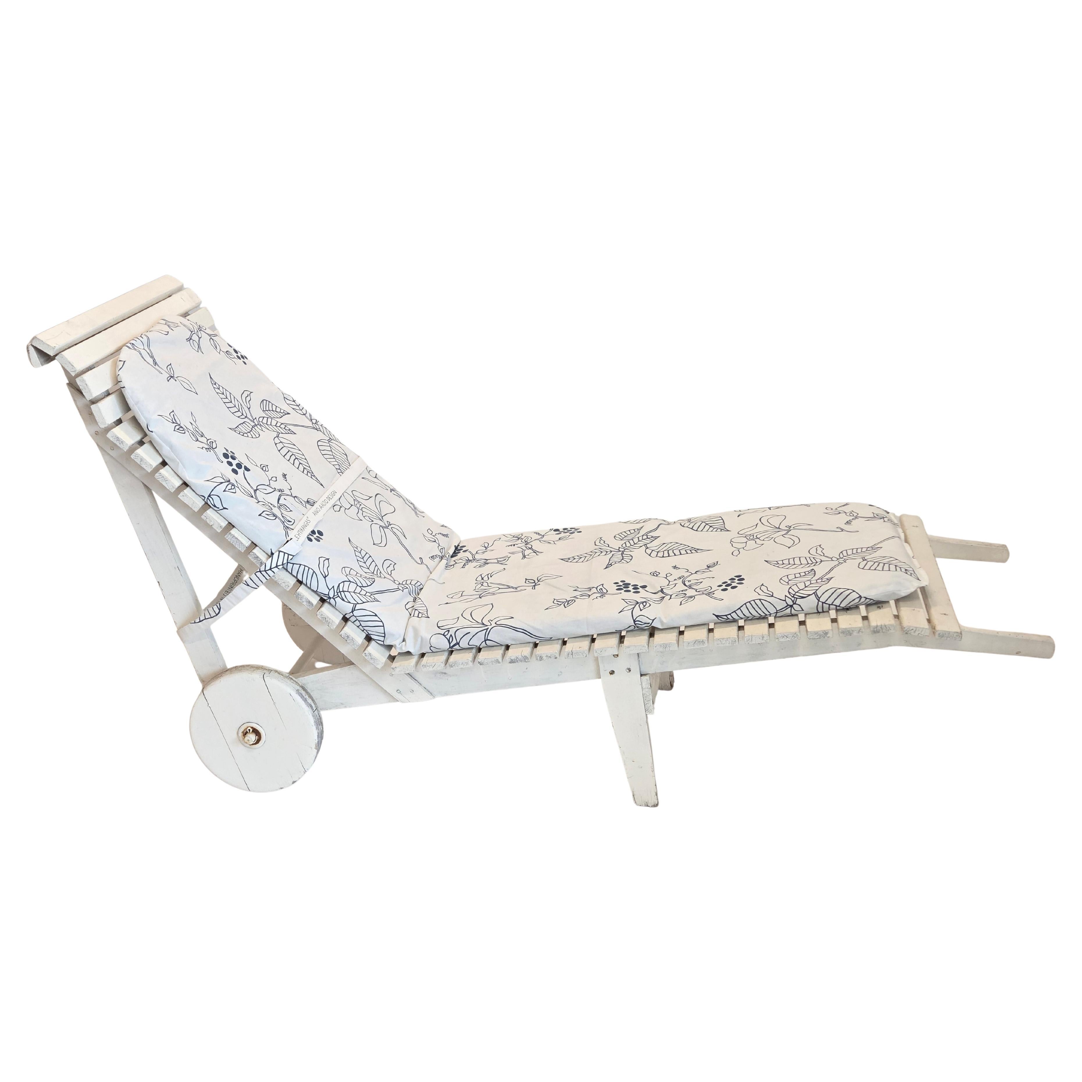 Aino Aalto Sun Lounger by Artek 1950s For Sale