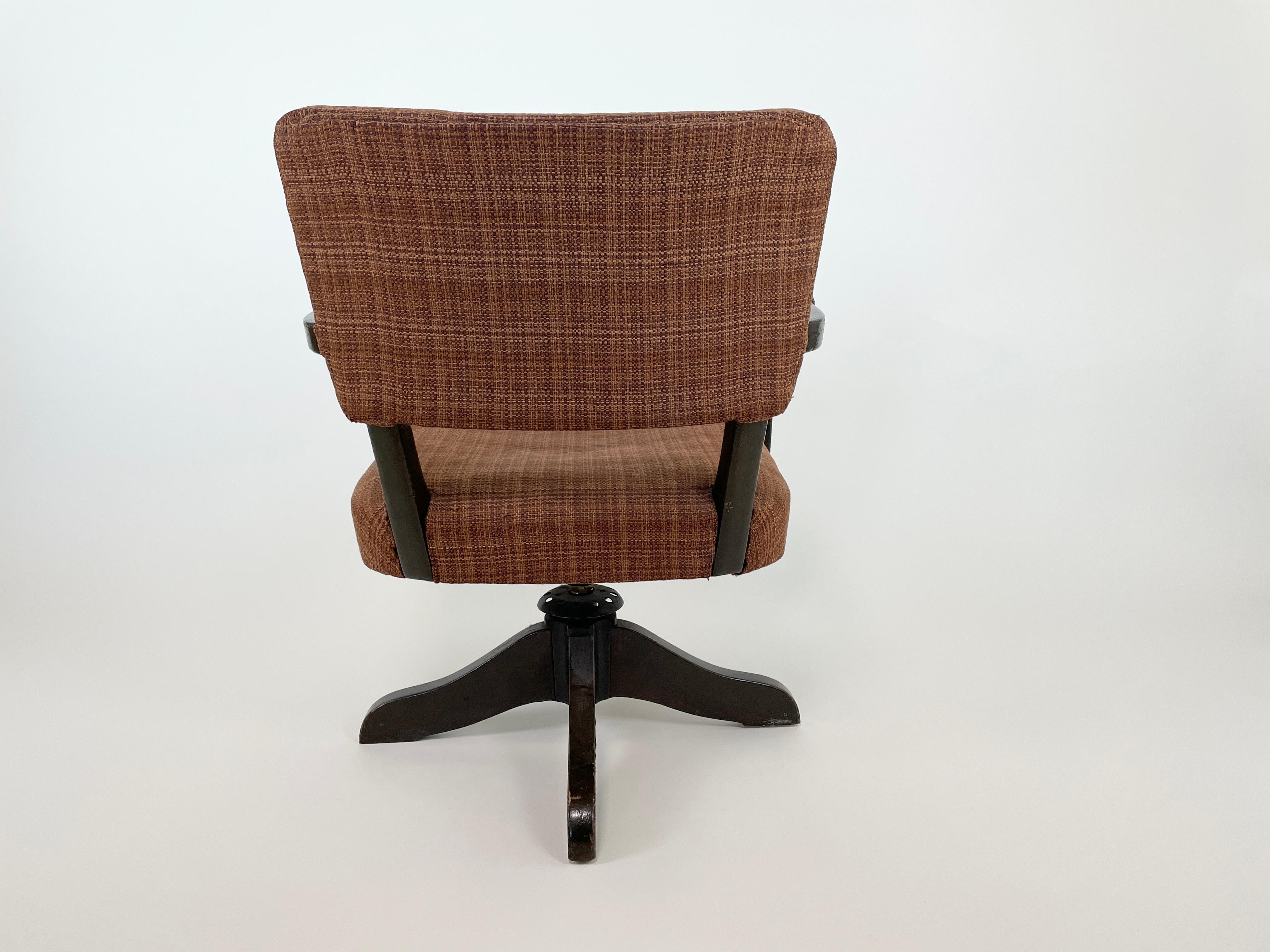 Scandinavian Modern Aino Aalto Swivel Chair, Artek, 1935-1936