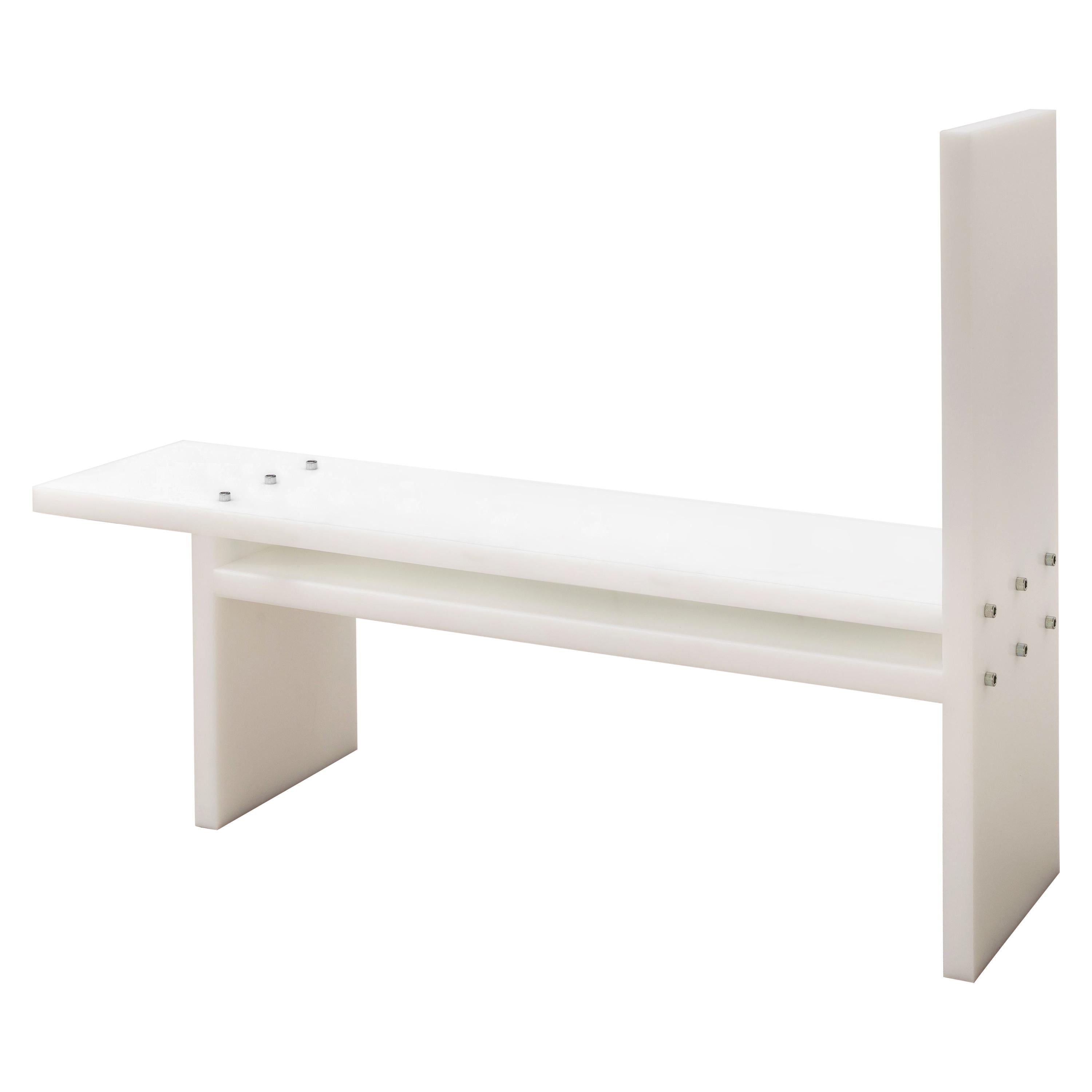 Air Bench Signed by Johan Viladrich
Air Bench
Bench
HMPE 1000 (Polyethylene)
H110 L150 W40 cm
Apprx. 55kg
Limited Edition of 20 + 1AP

Johan Viladrich is an internationally famous contemporary designer.

A pure design with essential forms