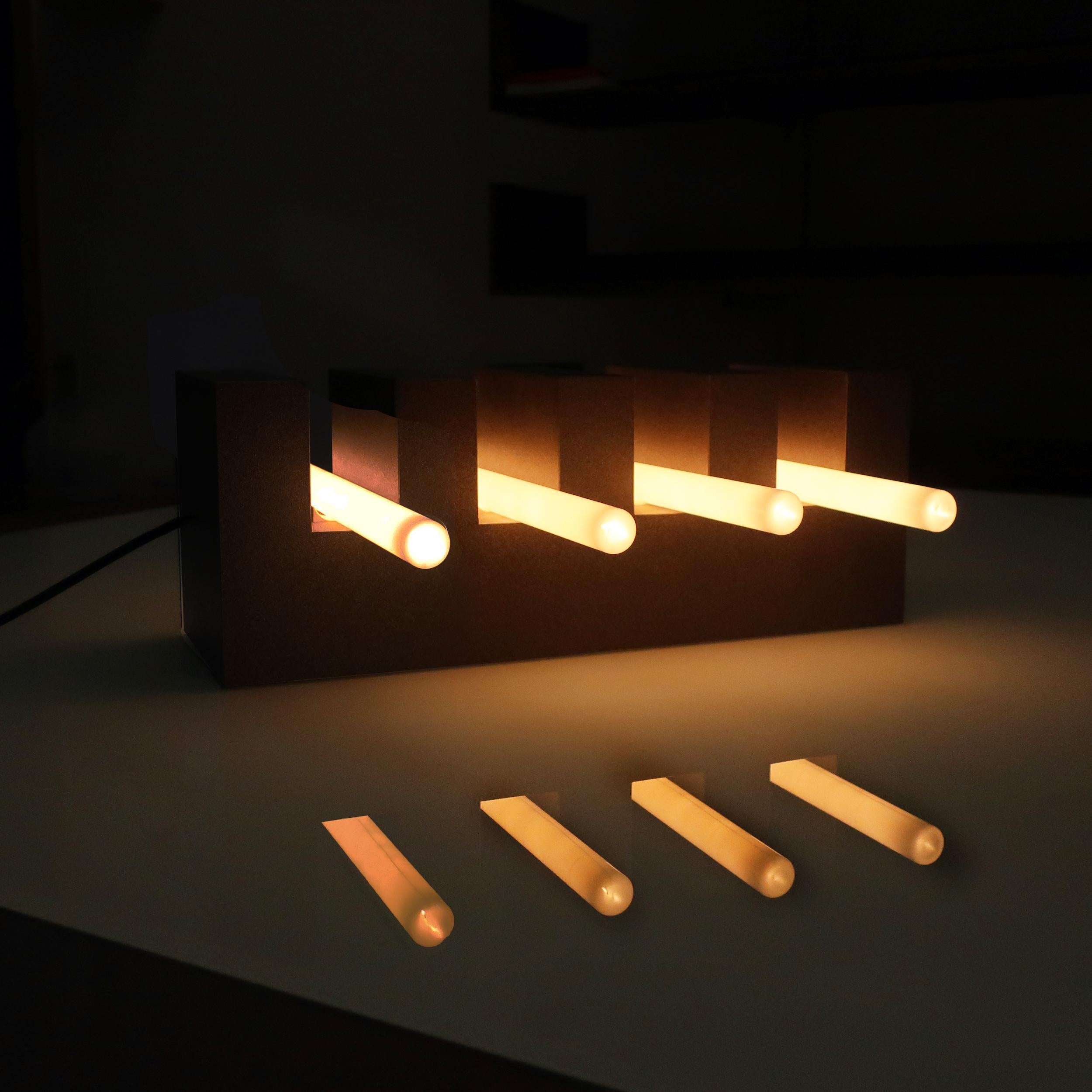Verre Lampe de la collection Air Conditioning d' Johanna Grawunder pour la Design Gallery Milano  en vente