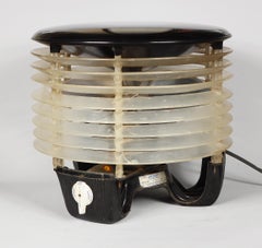 Air Flight Machine Age Bakelite Hassock Floor Fan