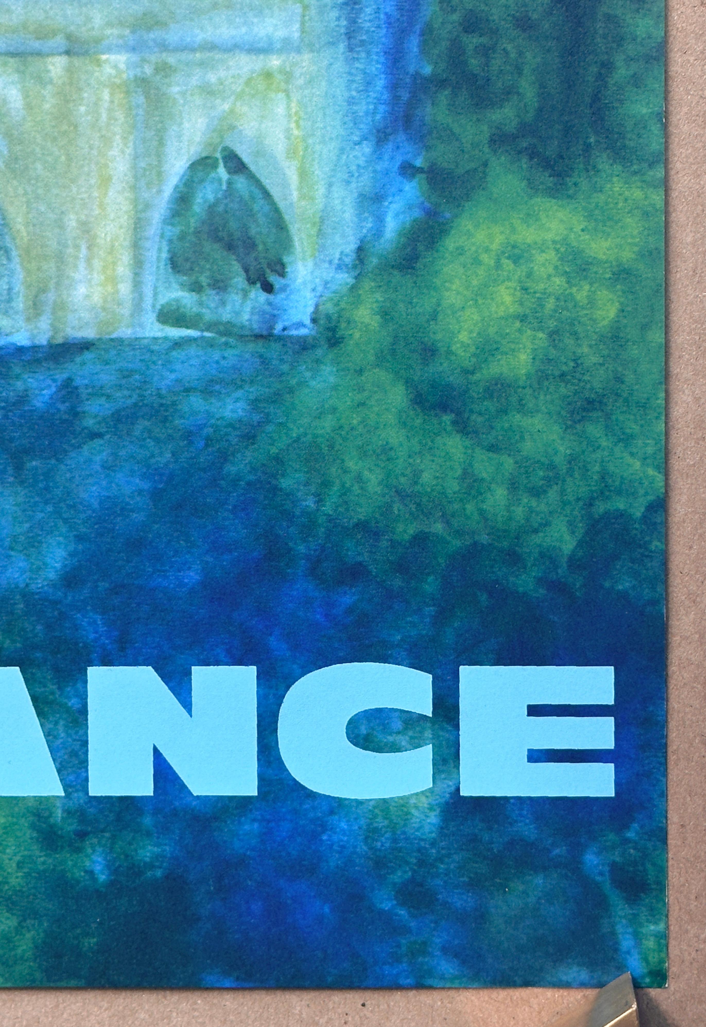 Original-Vintage-Reiseplakat „Air France Paris“ von Bernard Villemot, 1967 im Angebot 1