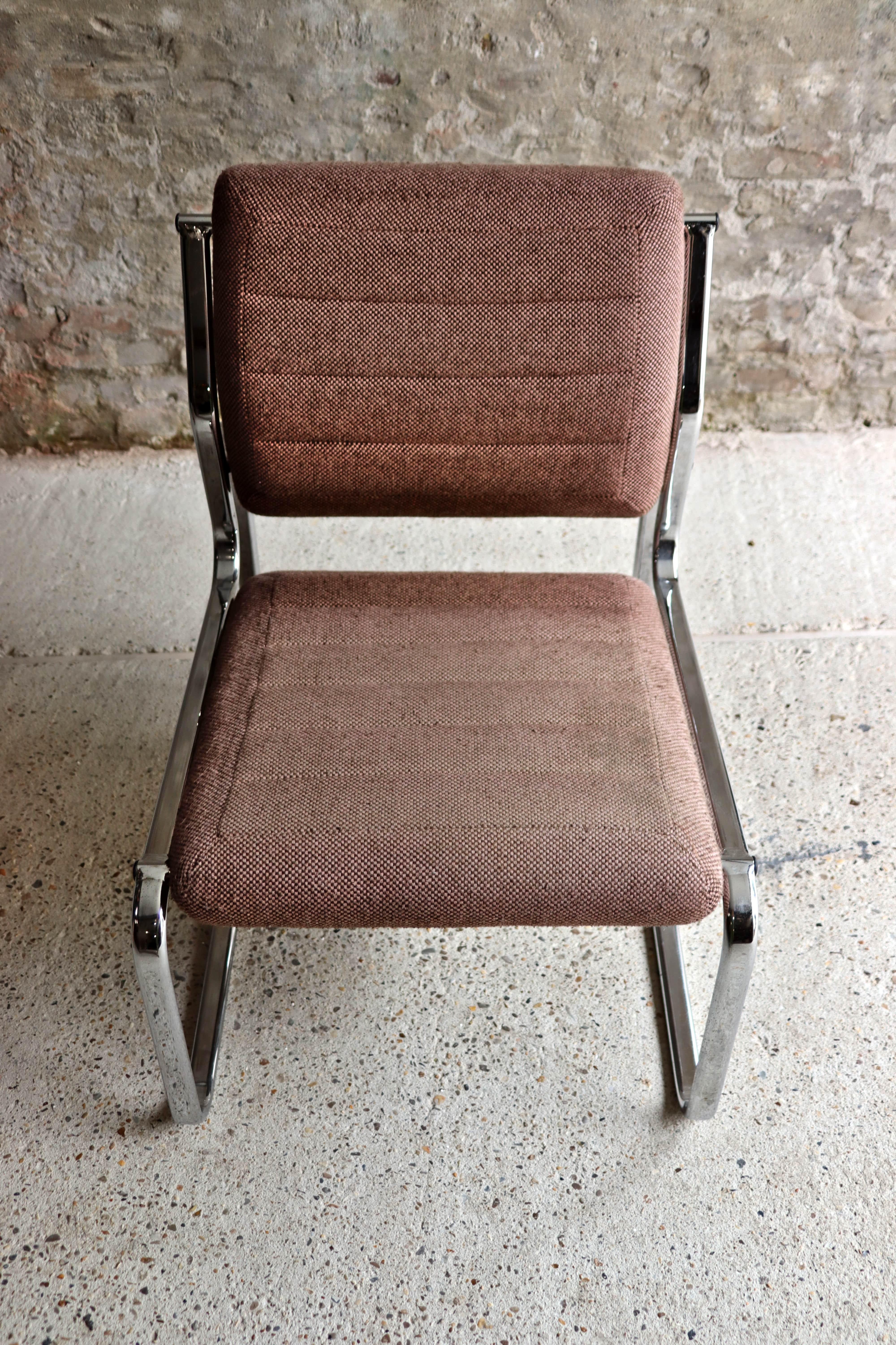 Air France – Waiting room chairs – Set of 2 – Bauhaus – 1970s 5