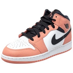 Air Jordan 1 Mid Pink Quarz-Turnschuhe Größe 39