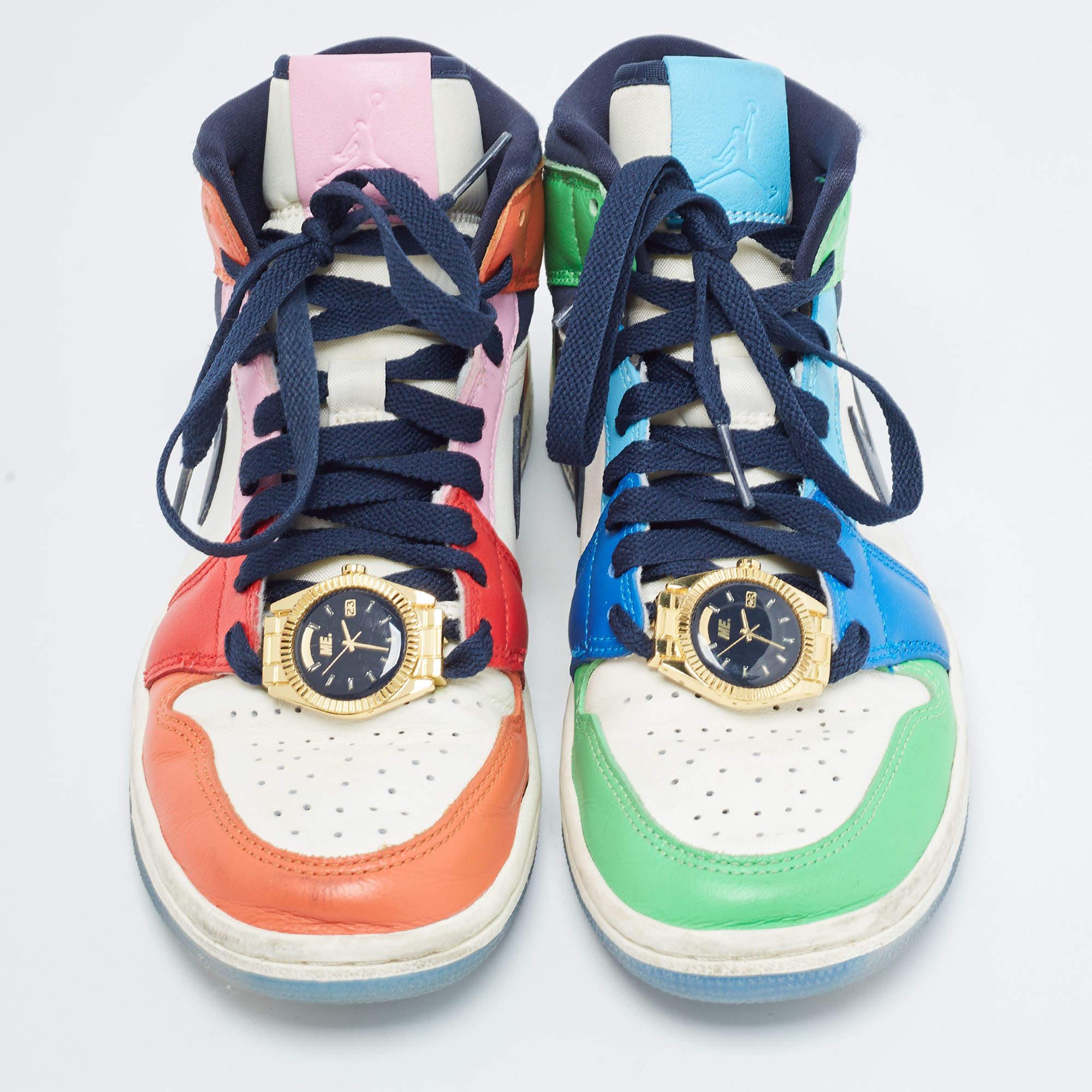Zapatillas Air Jordan X Melody Ehsani Piel Jordan 1 Mid SE Fearless Talla 38 Azul en venta