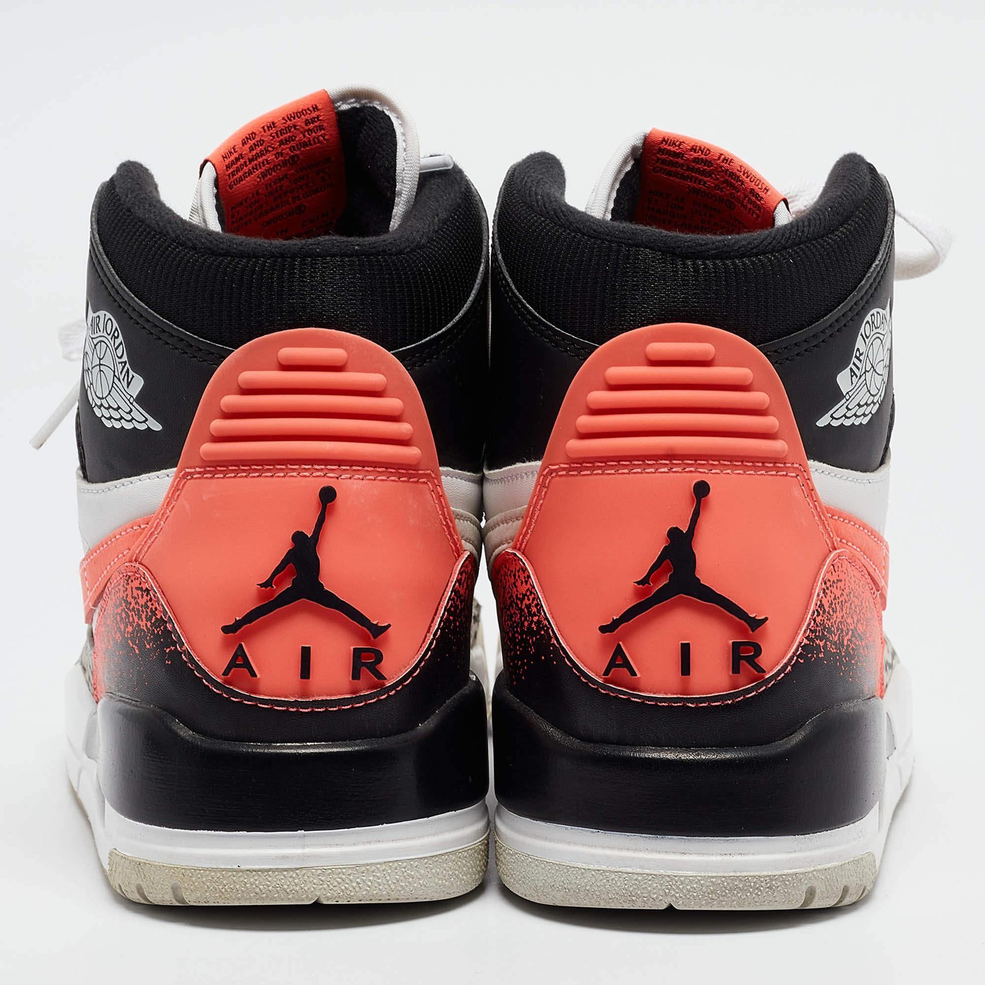 De los hombres Zapatillas Air Jordans Leather Jordan Legacy 312 Tech Challenge 2 Hot Lava Talla 43 en venta