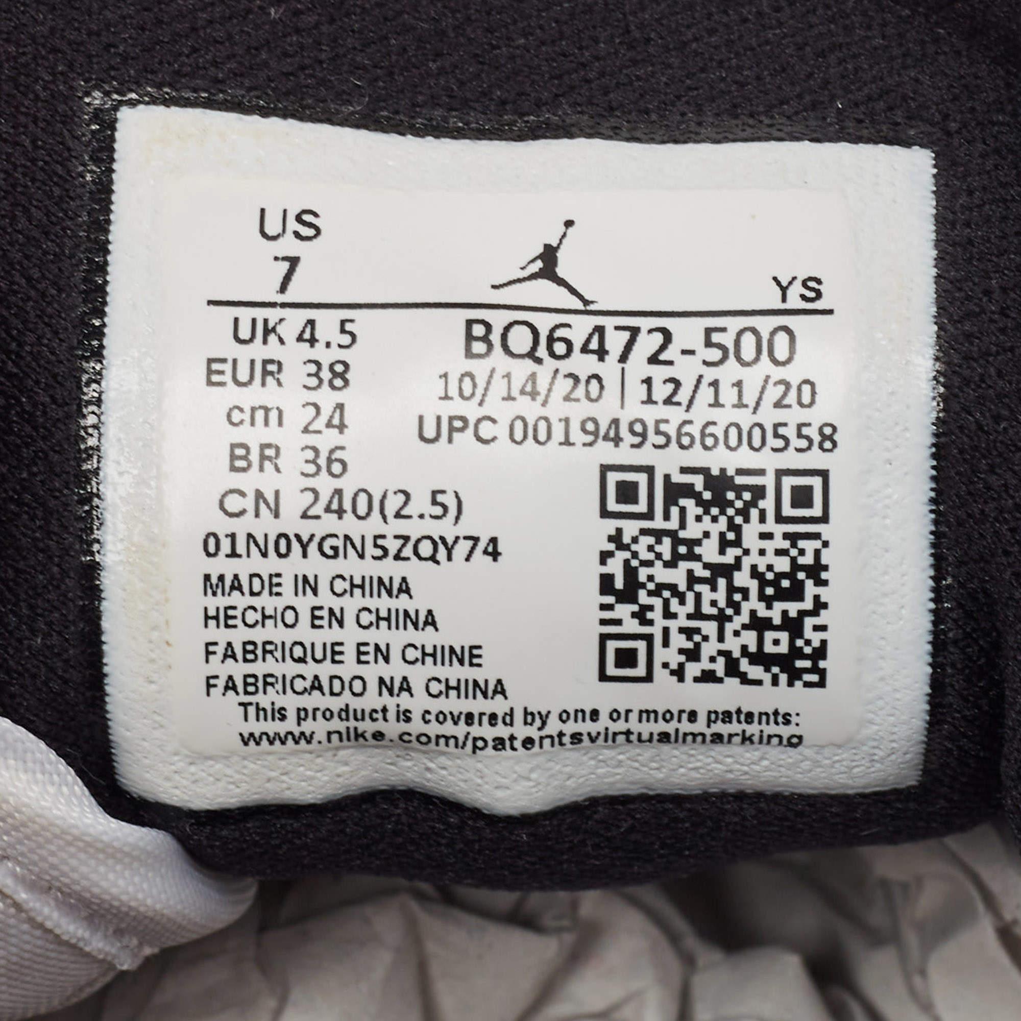 Air Jordans Rosa/Weiß Leder Jordan 1 Mid Barely Rose Turnschuhe Größe 38 2