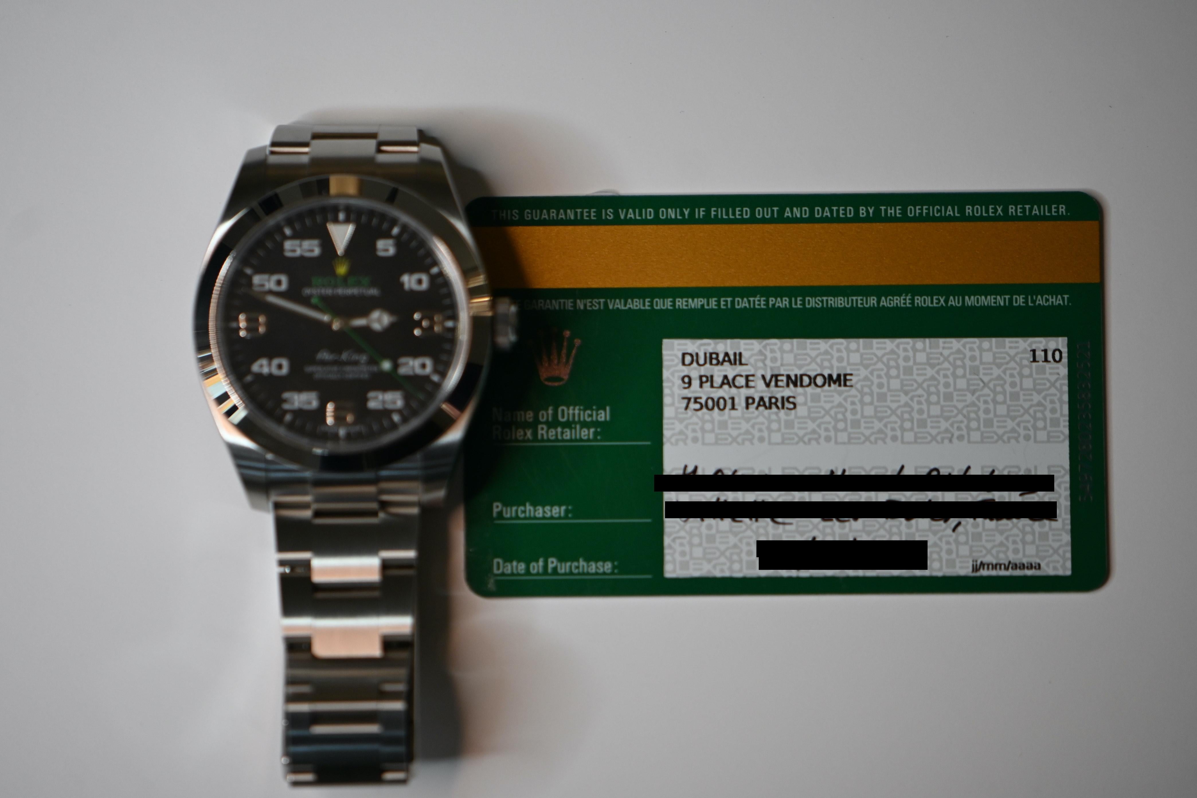 Air-King Oyster, 40 mm, Steel Oystersteel - 116900 For Sale 5