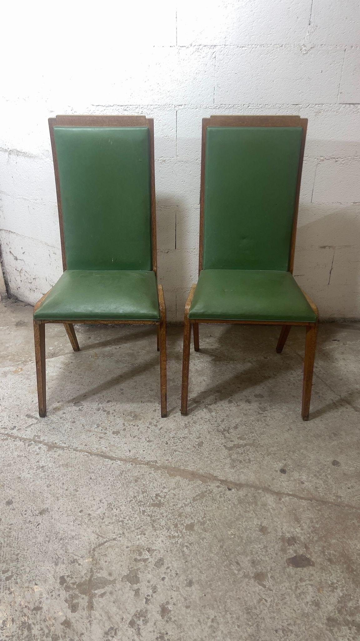 aria di sedie circa 1940 In condizioni discrete in vendita a Saint-Ouen, FR