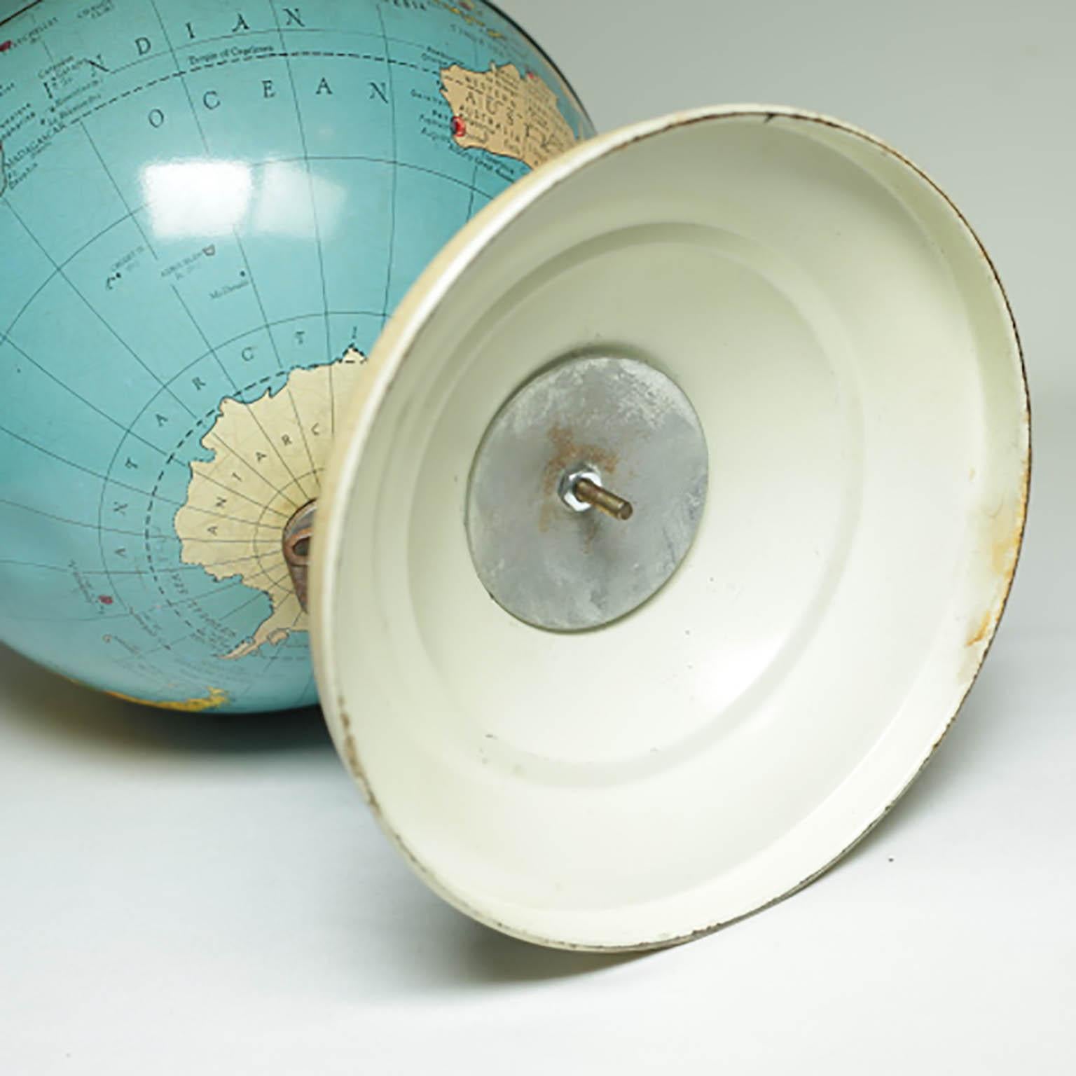 20th Century Air Race Globe by Replogle, circa 1950s