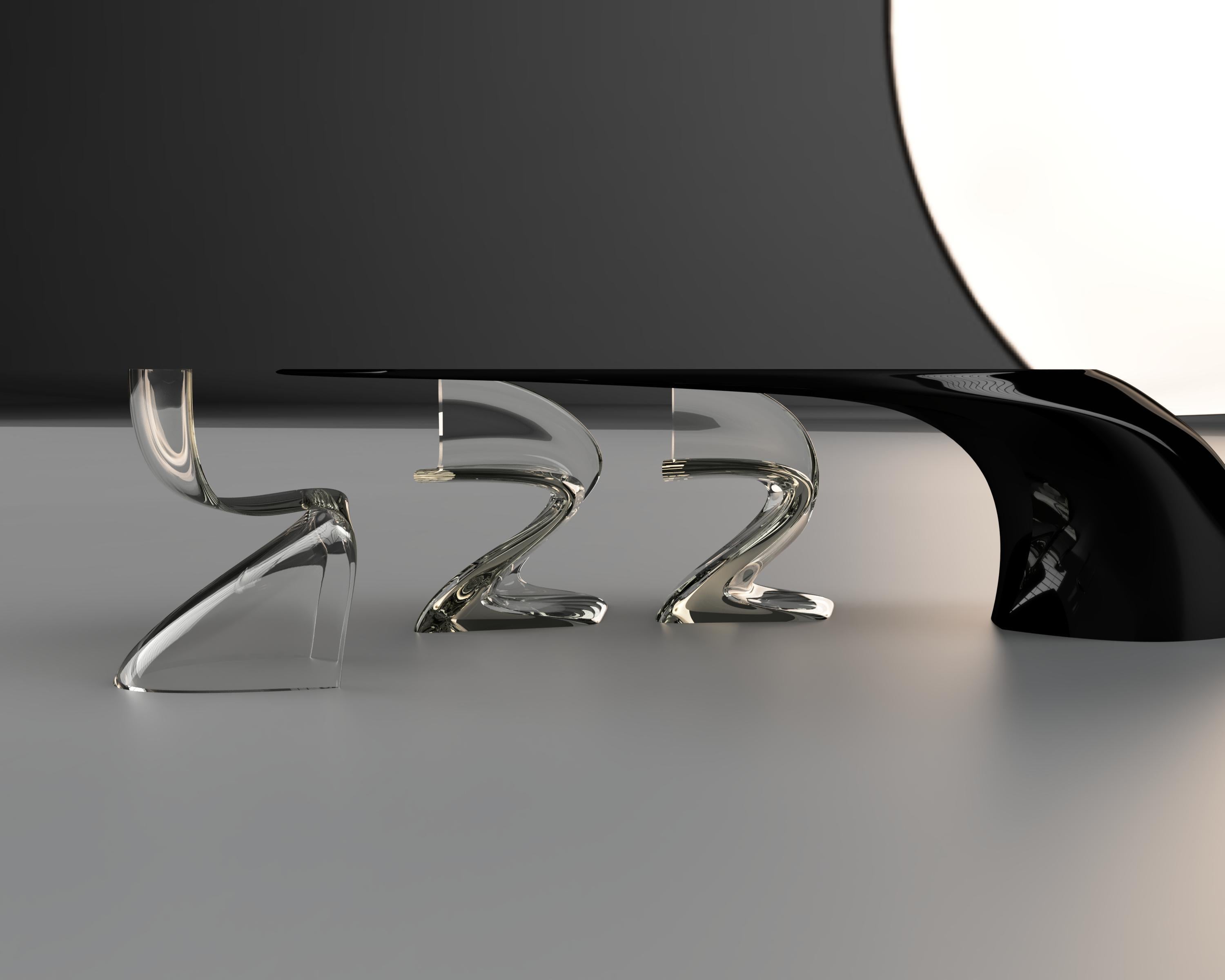Post-Modern Air T1 Table by Sebastien Rastouil Studio For Sale