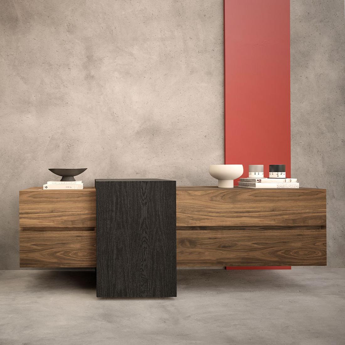 Credenza in noce Air in vendita 2