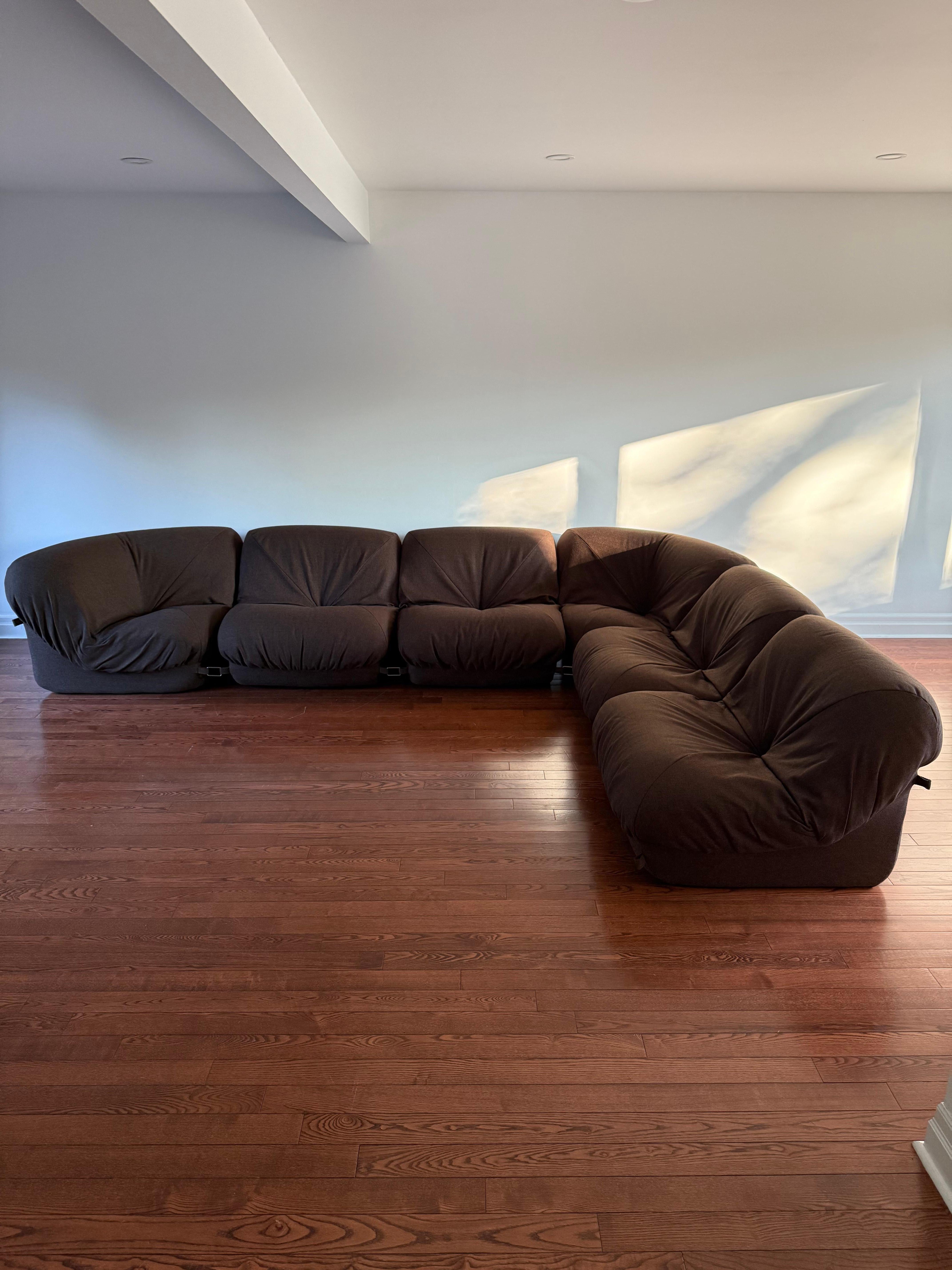 Late 20th Century Airborne Patate 6 Piece Modular Sofa, 1977 For Sale