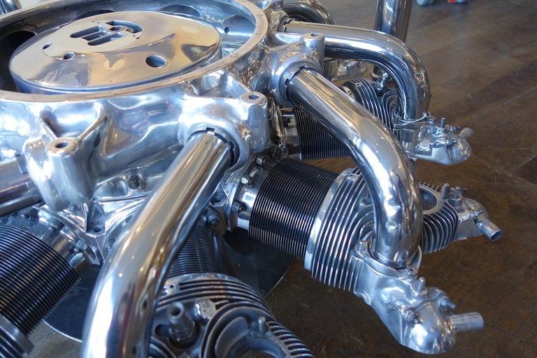 Aircraft Coffee Table Radial Engine Pratt and Whitney ''R ...