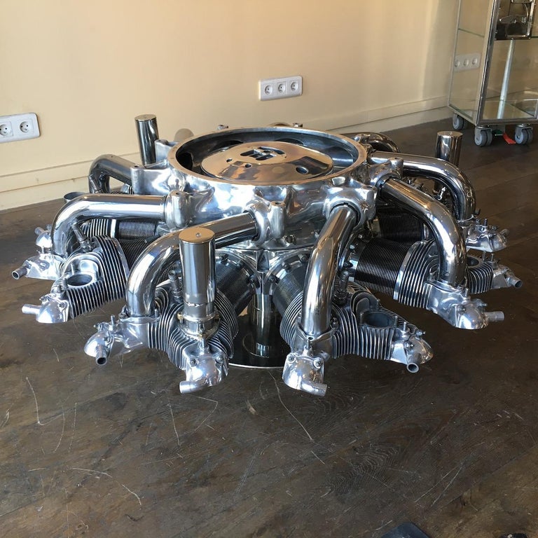 Aircraft Coffee Table Radial Engine Pratt and Whitney ''R ...