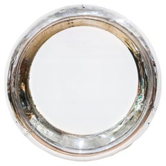 Aircraft cowling from a WWII Bristol Hercules radial engine mounted as a mirror