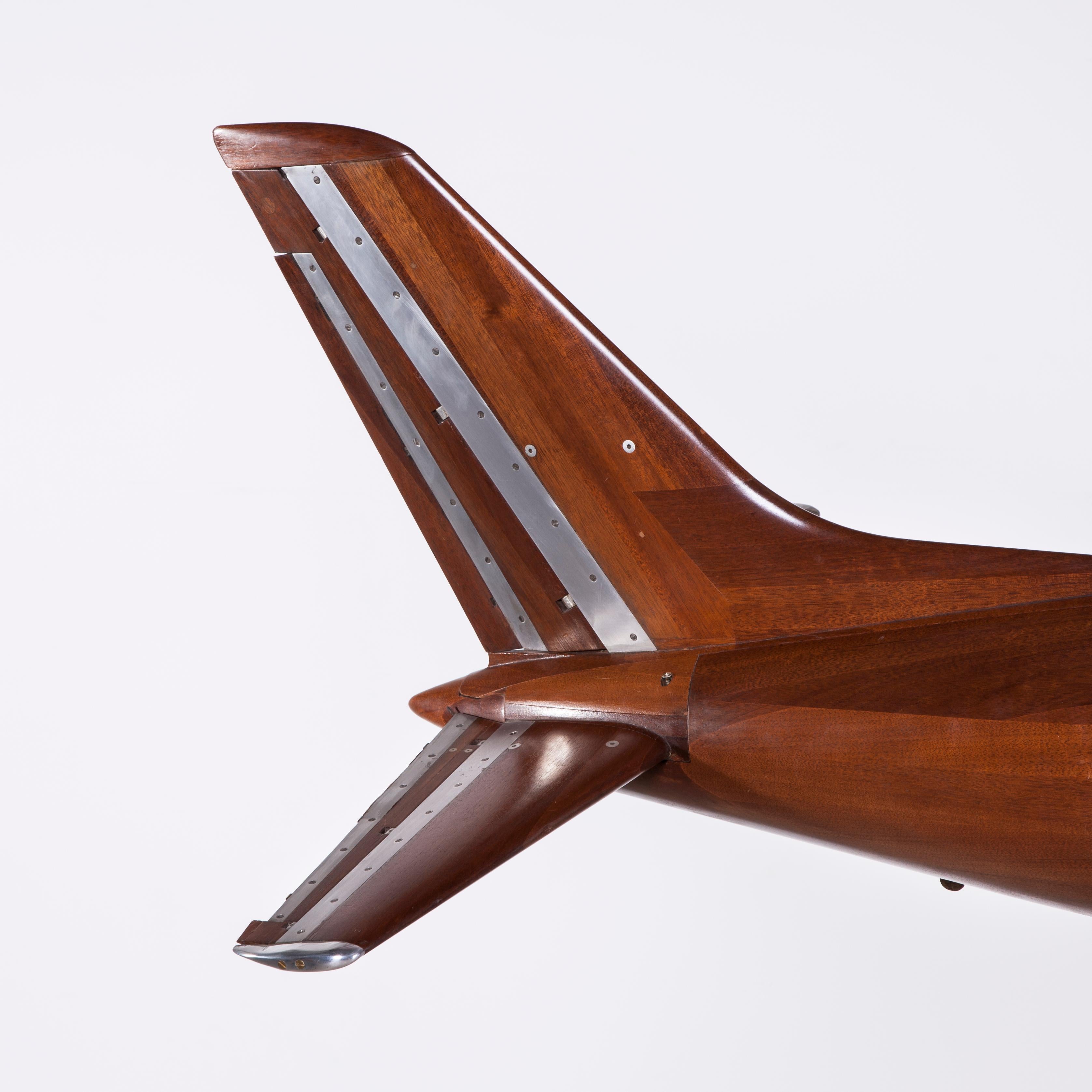 Aircraft Design Wind Tunnel Scale Model of a Late 1960s GAC-100 Airliner For Sale 4