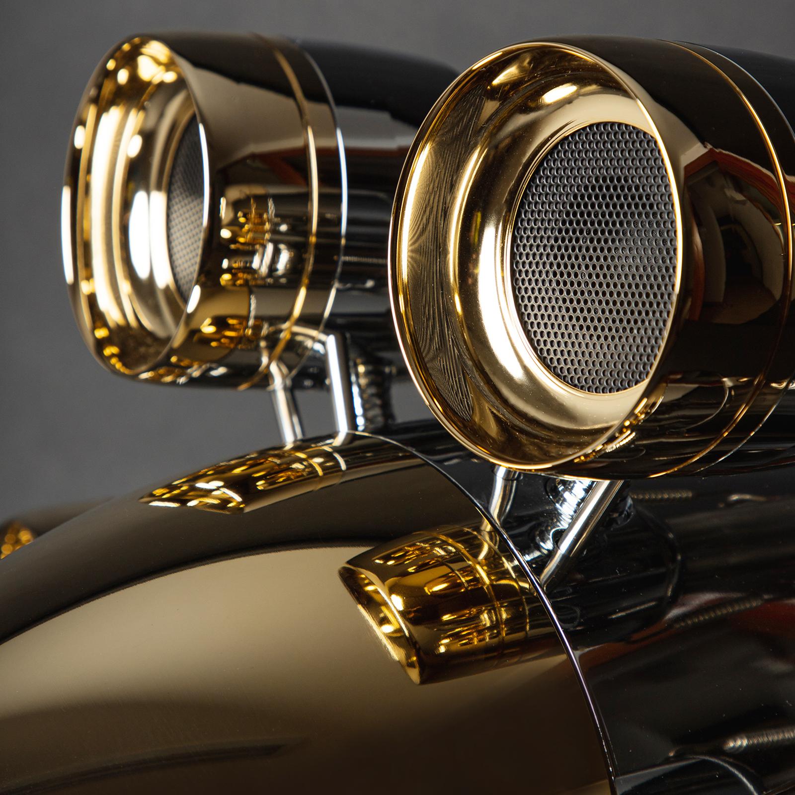 Aircraft Engine Gold Speaker For Sale 1