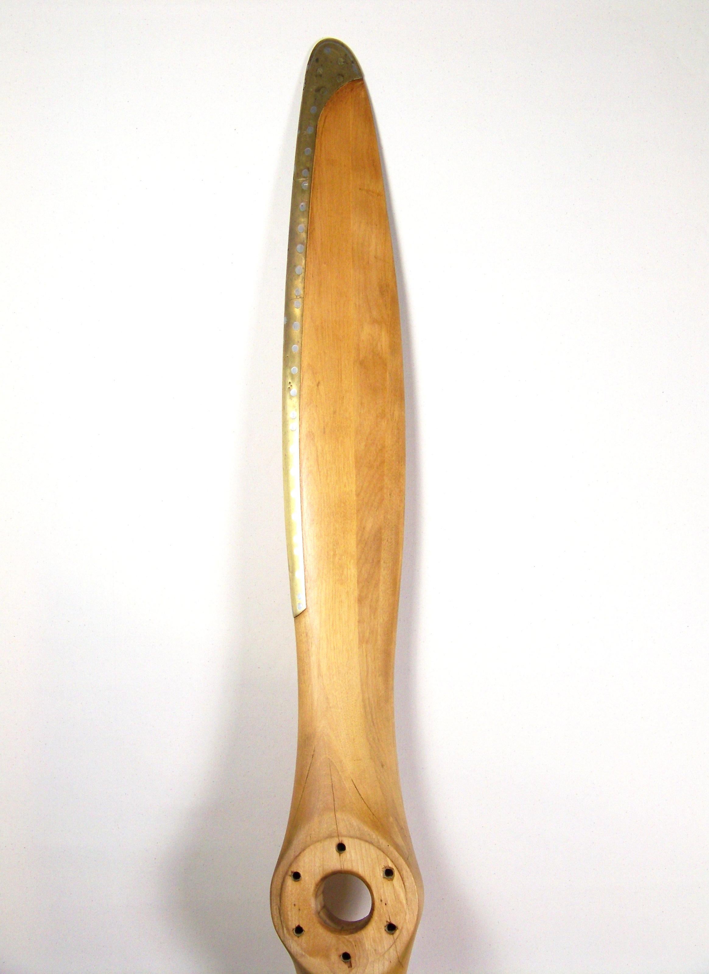 antique wooden propeller