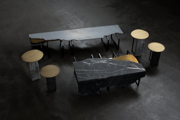 Lacquered 21st Century Modern Aire Coffee Table Handcrafted in Portugal by Greenapple For Sale