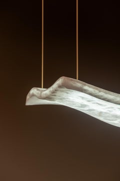Aire Large Pendant Lamp by United Alabaster