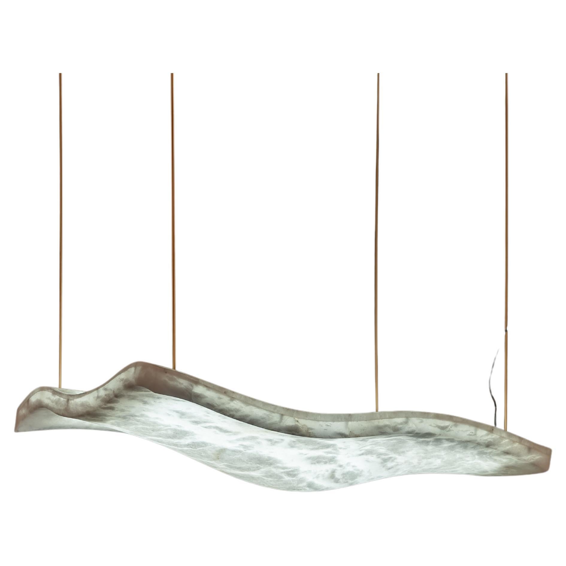 Aire Small Pendant Lamp by United Alabaster