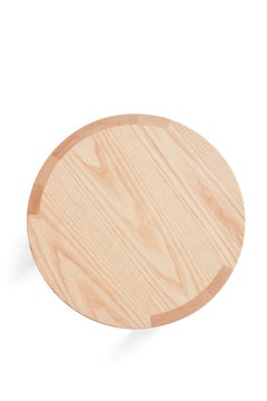 Airisto Side Table and Stool, a Modern Scandinavian Wooden Design Piece