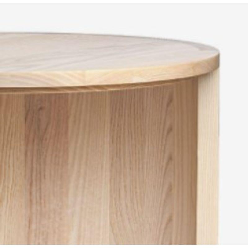 Contemporary Airisto Sofa Table, Natural Ash by Made by Choice
