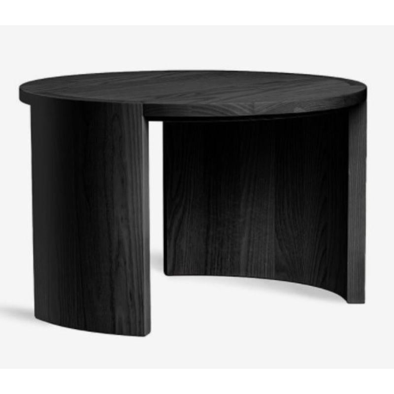 Postmoderne Table de canapé Airisto, teinture noire, fabriquée par Choice en vente
