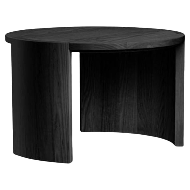 Table de canapé Airisto, teinture noire, fabriquée par Choice