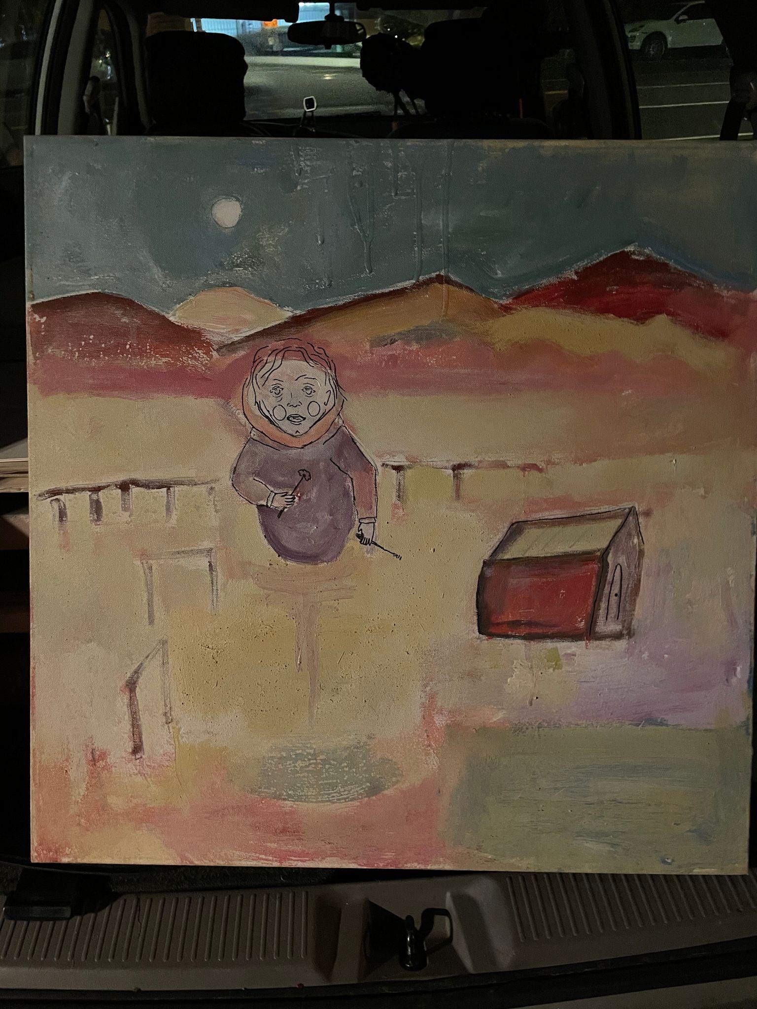 Desert series - Painting by Airom