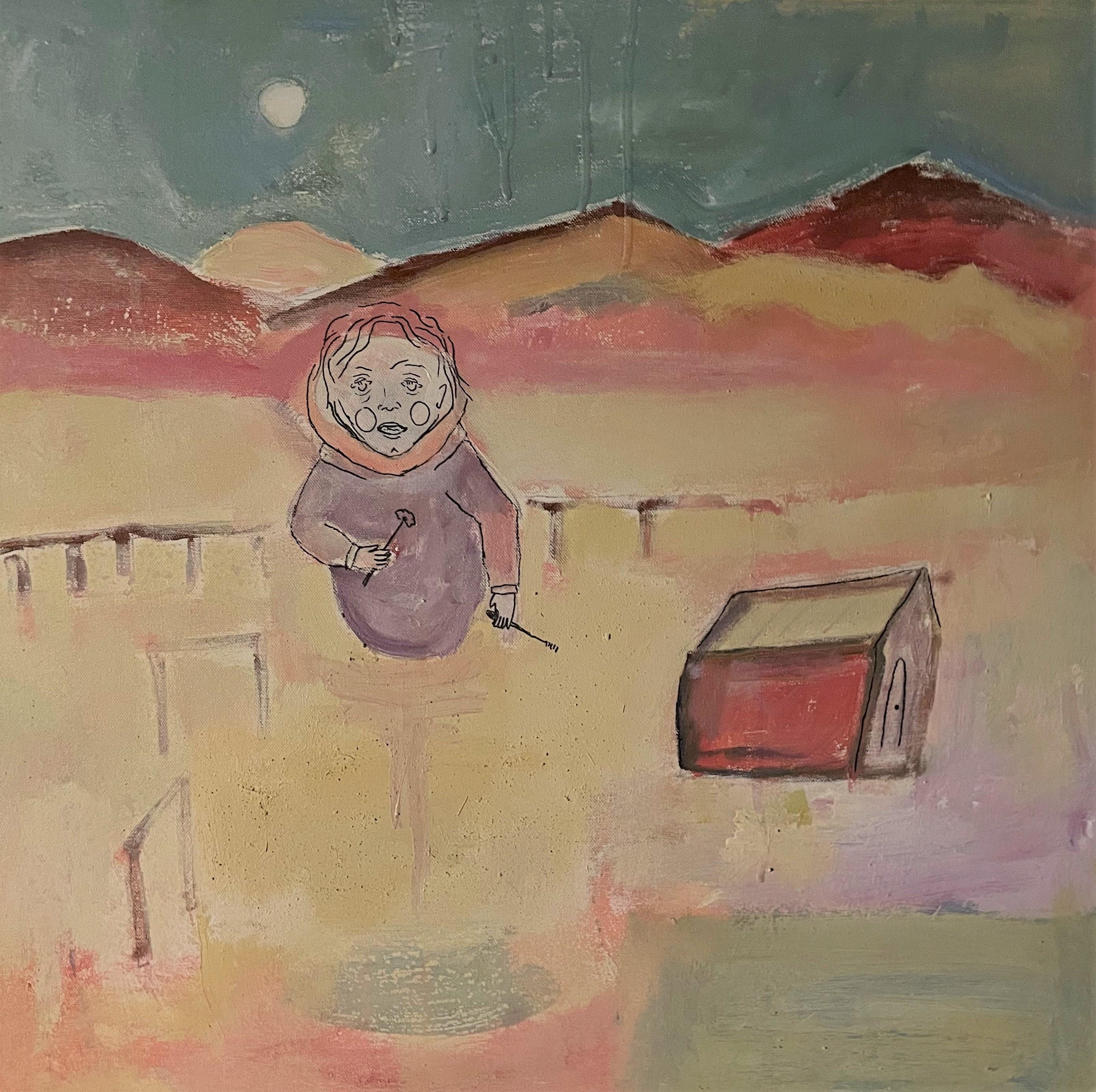 Airom Portrait Painting - Desert series