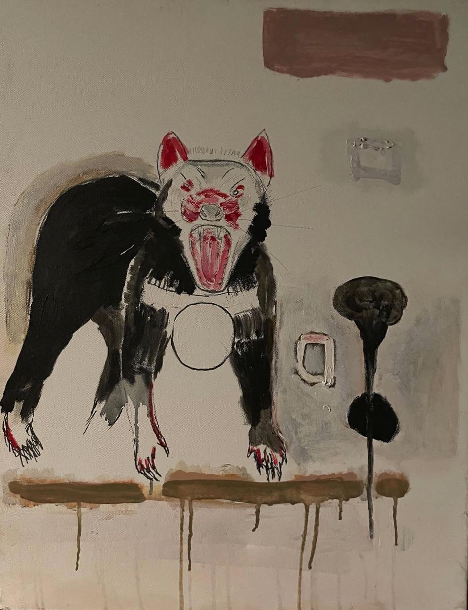 Airom Animal Painting - Tasmanian Devil
