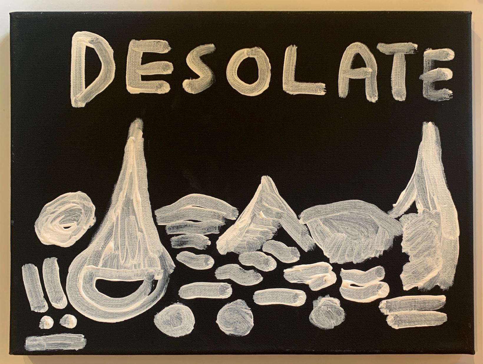 Airom Still-Life Painting - Word Series (Desolate)