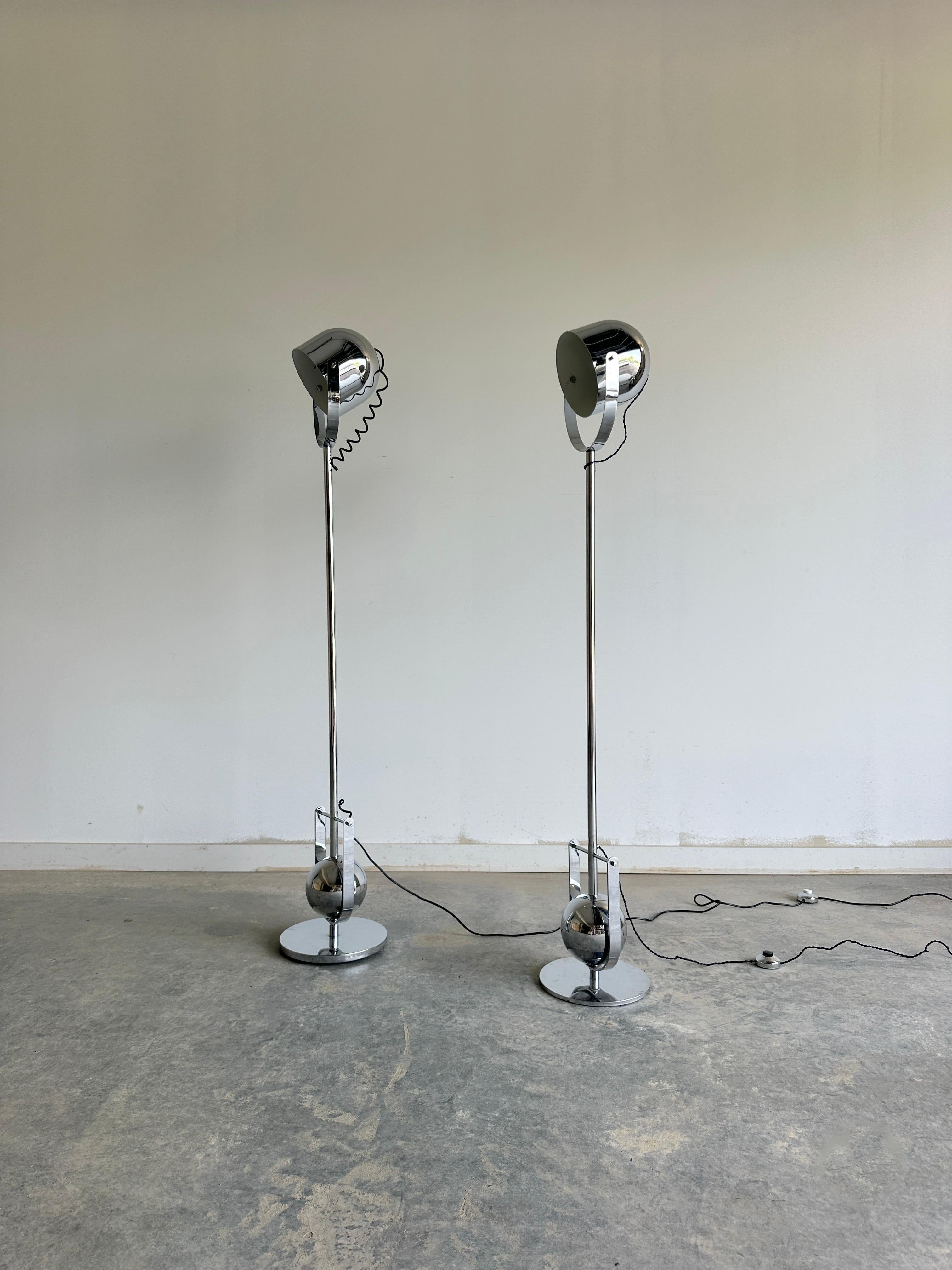 Mid-20th Century Airone floor lamp by Sergio Asti for Knoll For Sale
