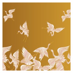 Contemporary Aironi Silk Panel