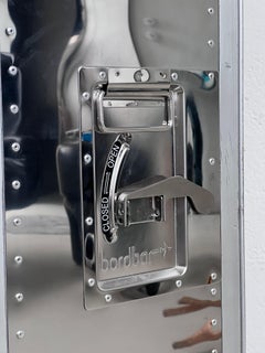 Chariot de service aérien - Chariot de bar - Pièce industrielle décorative