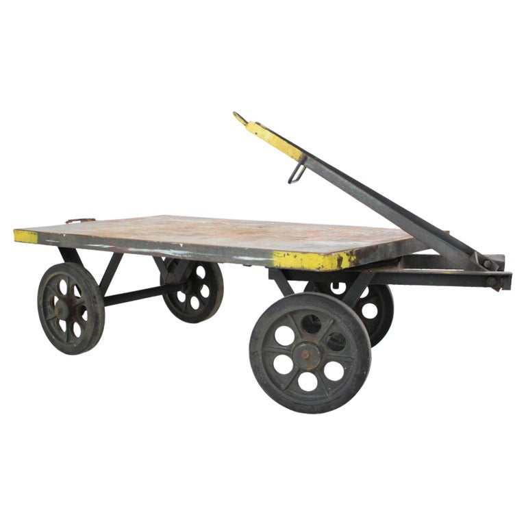 Airport Baggage Trolley, 1960s, Czechoslovakia For Sale at 1stDibs