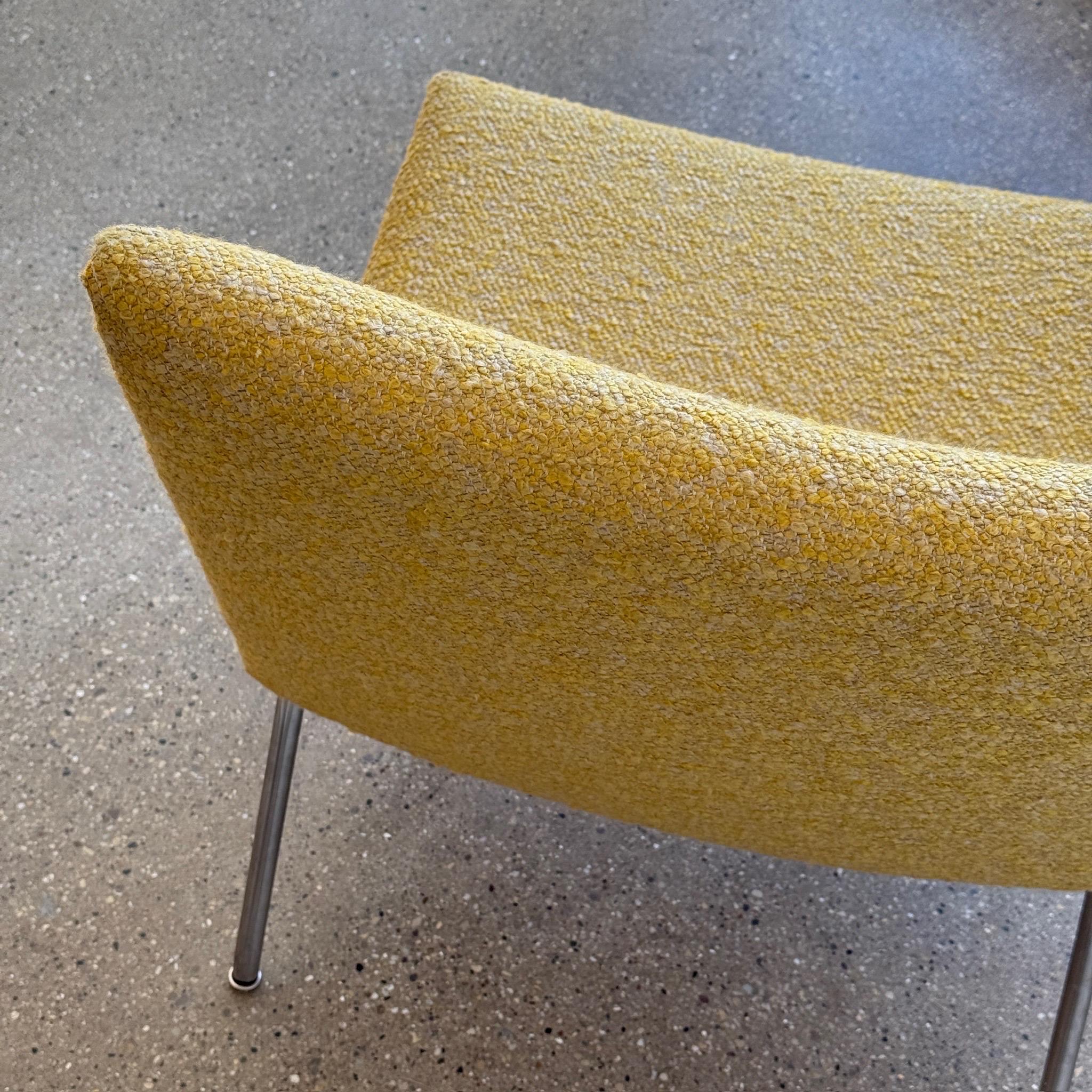 Bouclé Airport Chair by Hans Wegner for A.P. Stolen For Sale