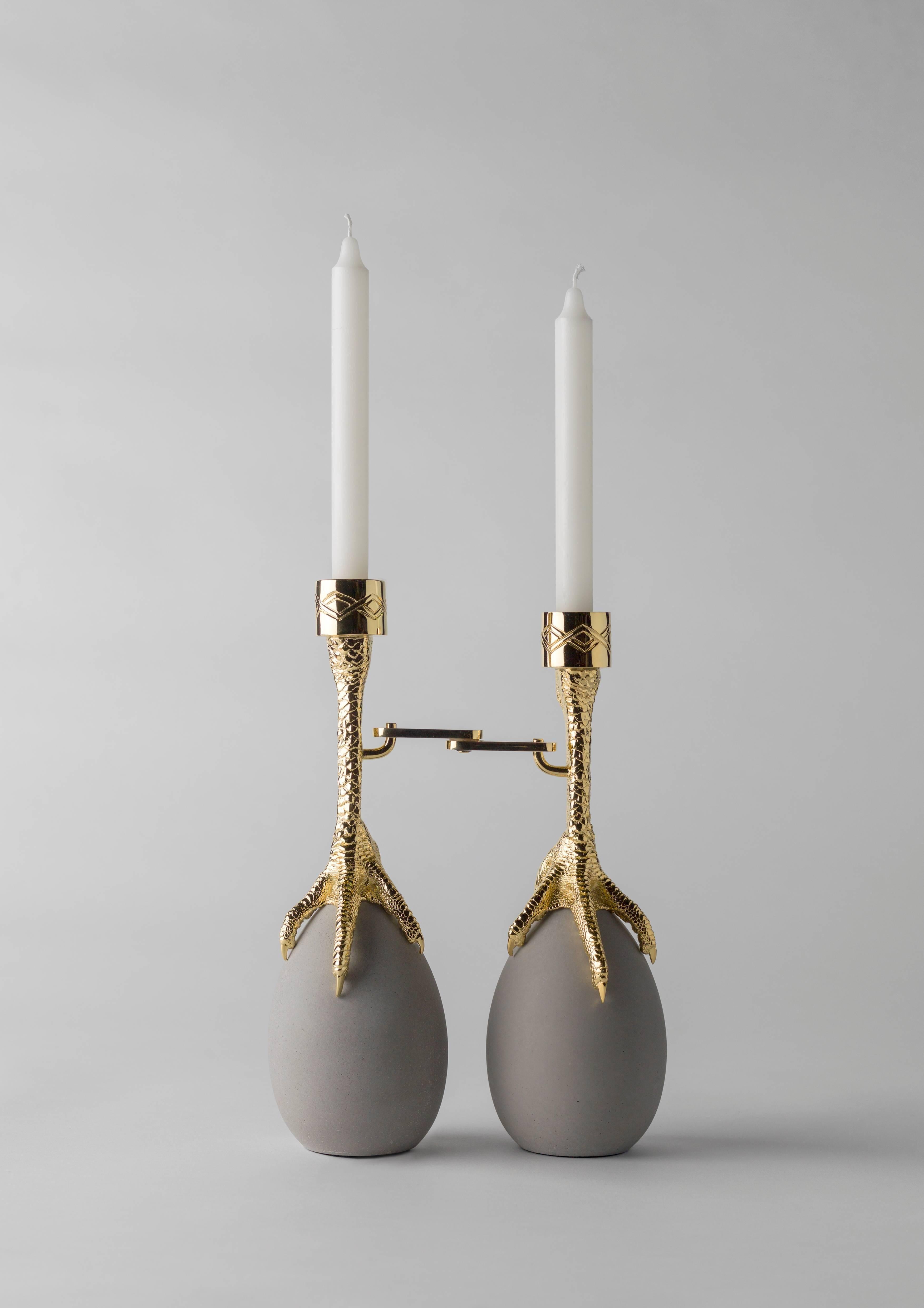 Modern Aisha Al Sowaidi Walking Hen Candleholder Limited Edition