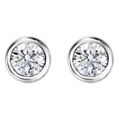 AITCHES - Embrace 0.60ct Donut Diamond Earrings in 18K White Gold