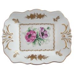 Vintage Aitco, Hand Painted & Gilded Limoges Cabinet Tray, France, Mid 20th Century