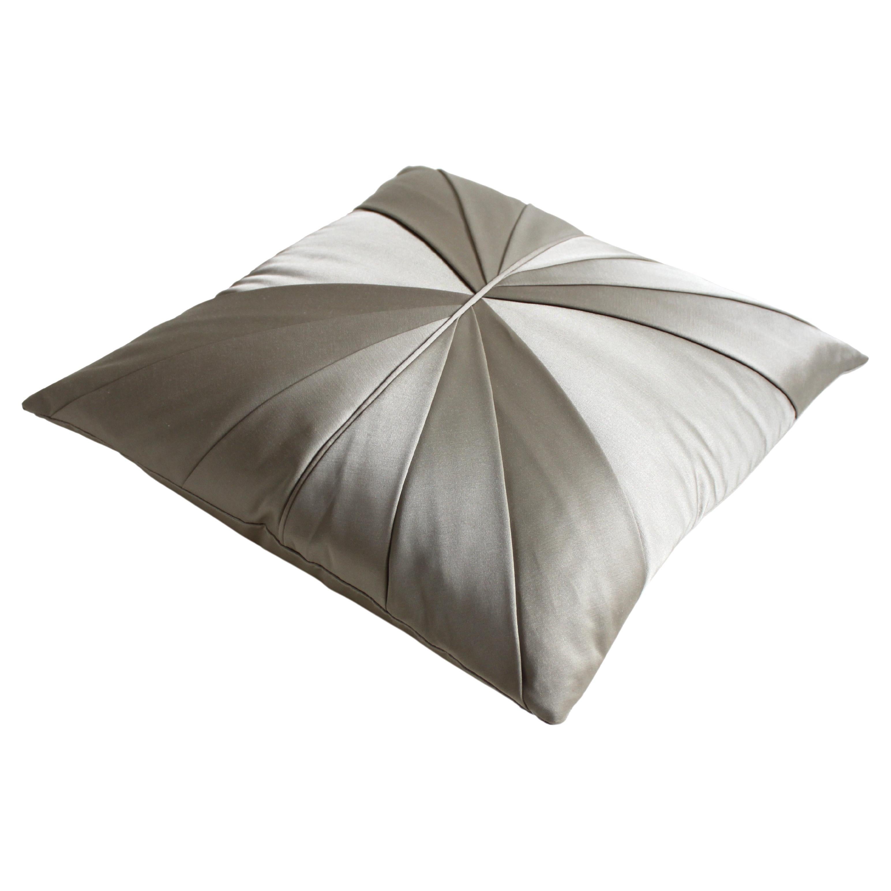Aiveen Daly Hand Pleated Empress Cushion  For Sale