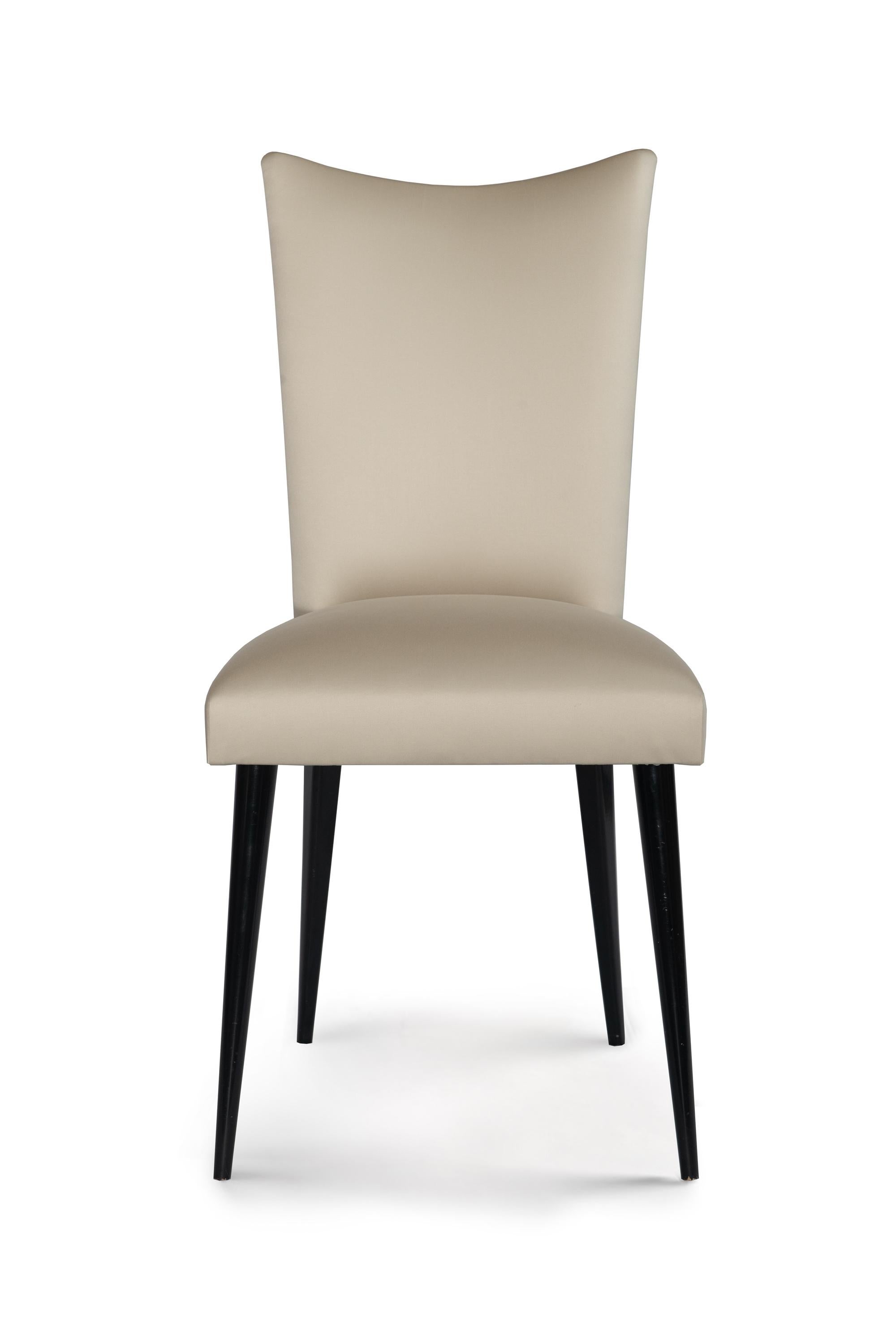British Aiveen Daly Venetia Stiletto Chair  For Sale
