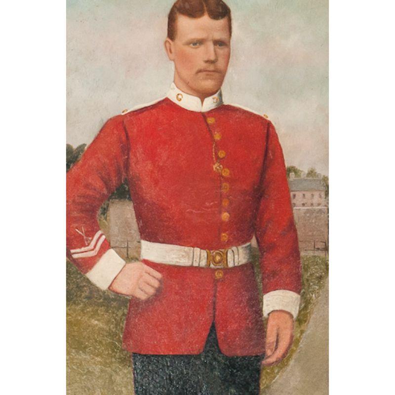 Classic British Officer at Sandhurst oil on panel by A.J. Crowther 1891 (LR)

Art Sz: 14 3/4
