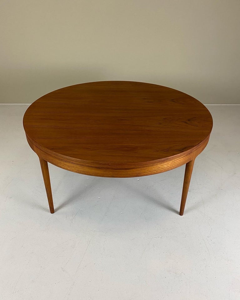 AJ Iversen Teak Coffee Table by Ole Wanscher 'Scandinavian Modern' For