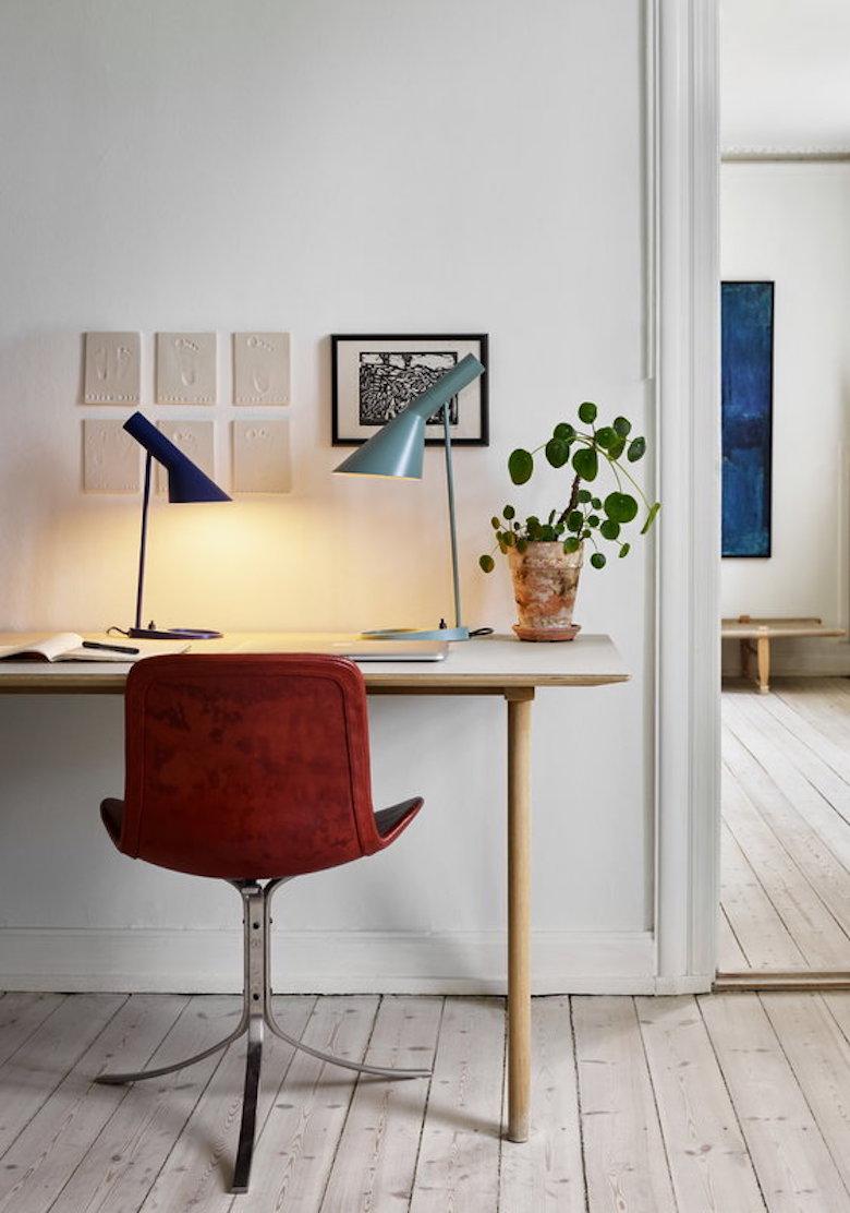 Danish AJ Mini Table Lamp by Arne Jacobsen for Louis Poulsen